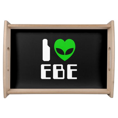 I Alien Heart EBE Serving Tray