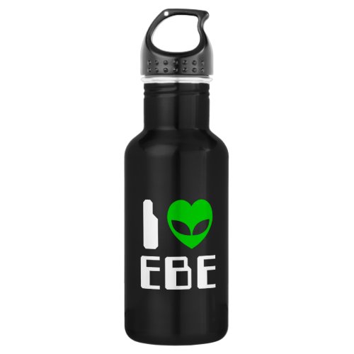 I Alien Heart EBE Water Bottle