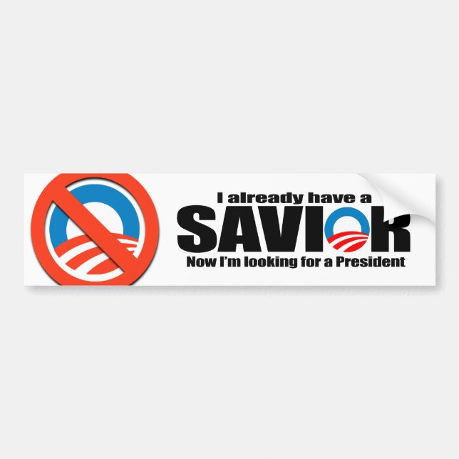 I already have a savior 2 bumper sticker (Front)