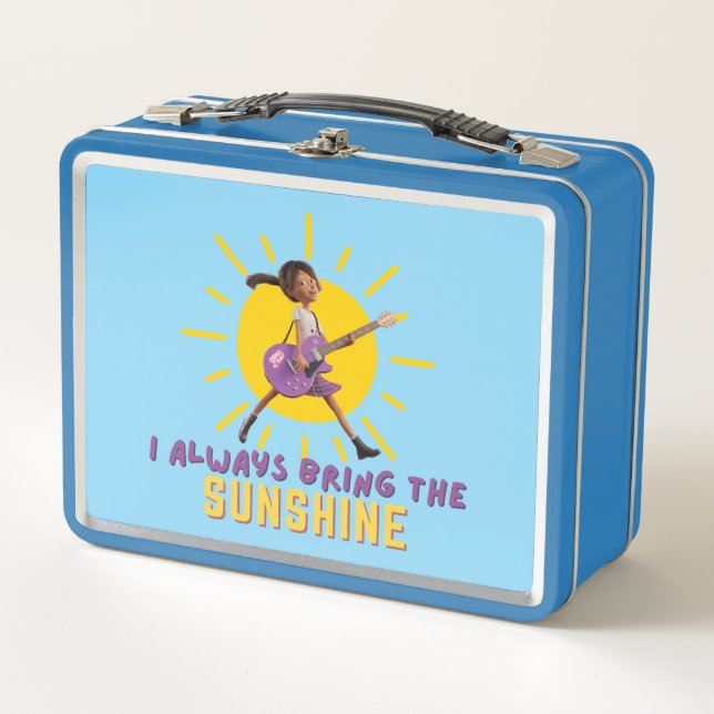 I Always Bring the Sunshine Metal Lunch Box (Front)