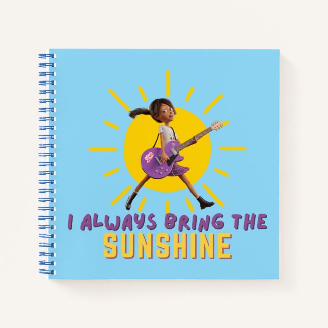 I Always Bring the Sunshine Notebook (Front)