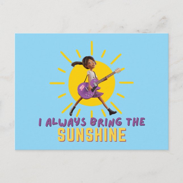 I Always Bring the Sunshine Postcard (Front)