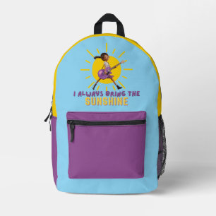 I Always Bring the Sunshine Printed Backpack