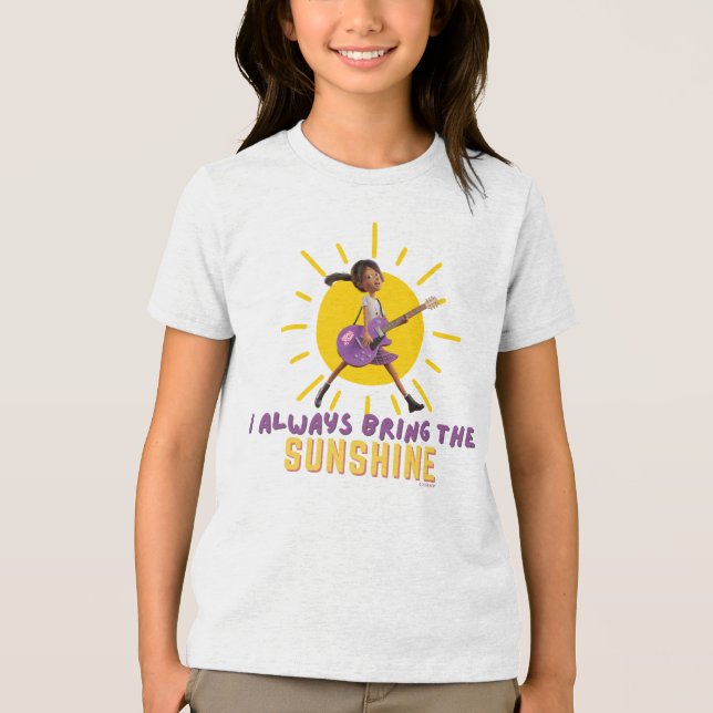 I Always Bring the Sunshine Tri-Blend Shirt (Front)