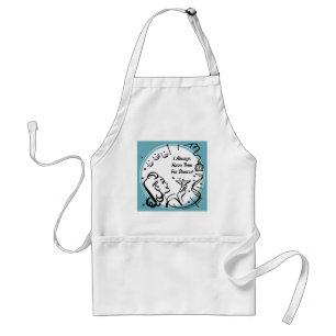 I Always Have Time For Bunco by Artinspired Adult Apron