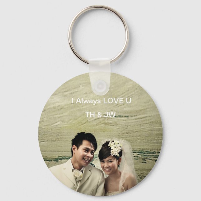 I always love u keychain (Front)