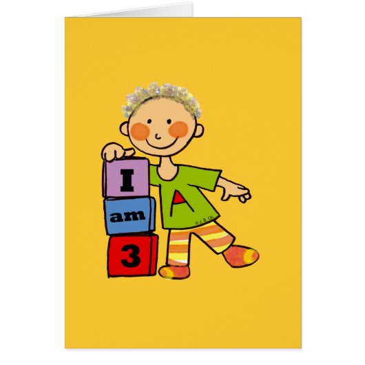 I am 3 cards (Front)