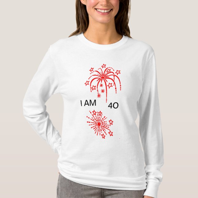 I AM "40" TEE (Front)