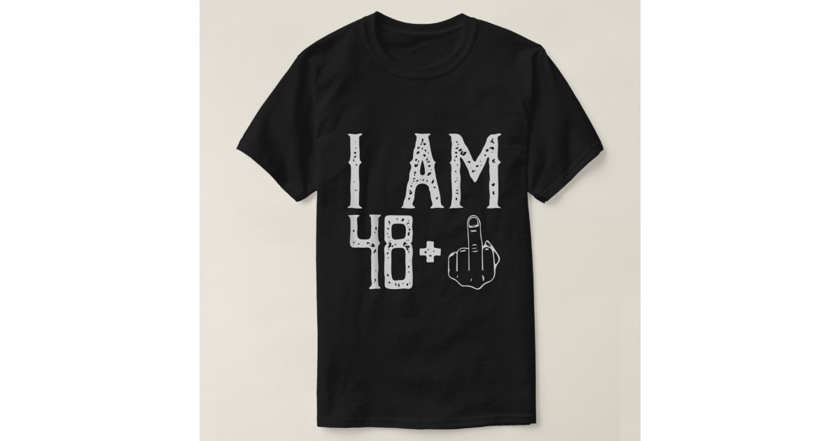 I Am 39 Plus Middle Finger 40th Birthday Gift T-Shirt