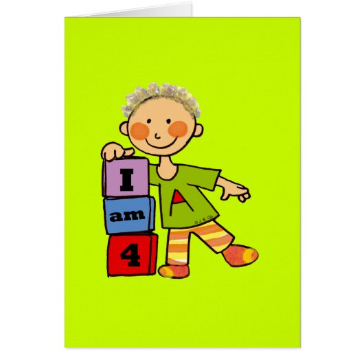 I am 4 cards (Front)