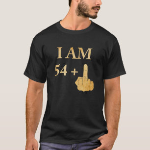 I Am 54 Plus 1 Funny 55th Birthday 1965 1966 T-Shirt