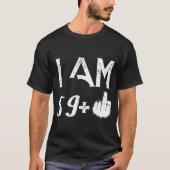 I am 59 plus 1 birthday t-shirts (Front)