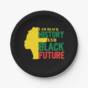 i_am_a_black_history_and_black_future_1 paper plates