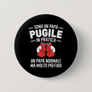 I Am A Boxing Dad In Practical Boxing Gift Button