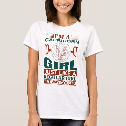 I Am A Capricorn Girl Cool Zodiac Sign 
