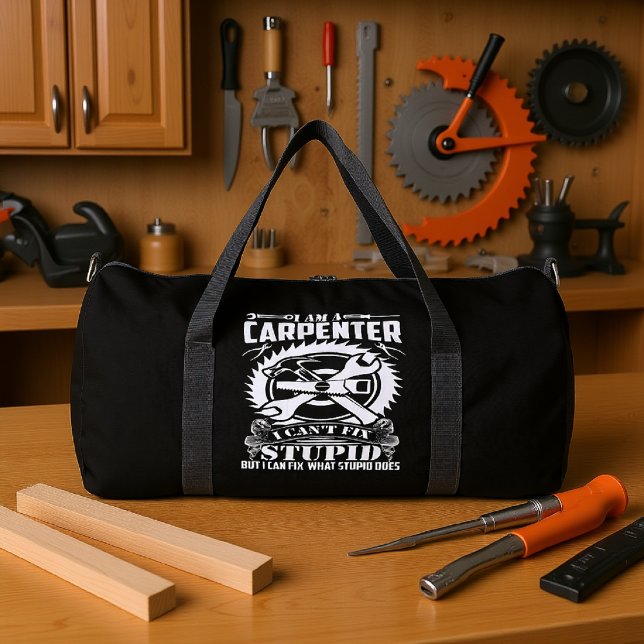 I Am A Carpenter  Duffle Bag (Creator Uploaded)