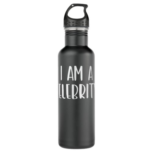 I Am A Celebrity Halloween Im Simple Costume Lazy Stainless Steel Water Bottle