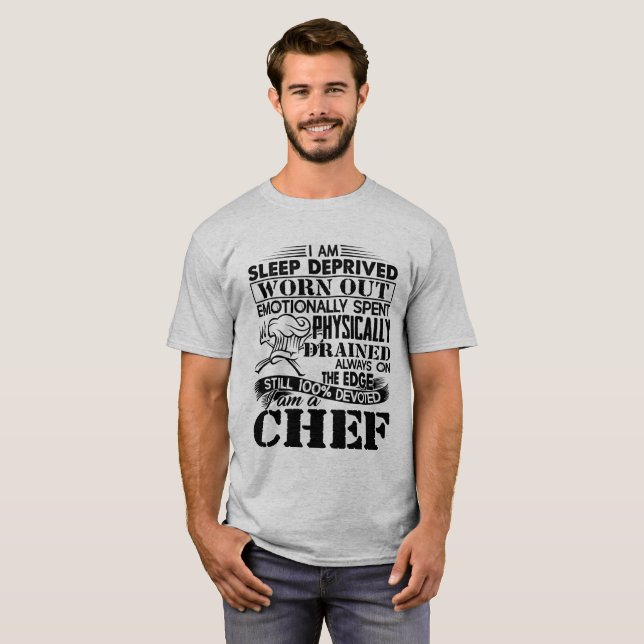 I Am A Chef T shirt (Front Full)