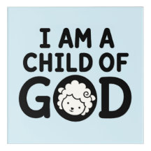 I AM A CHILD OF GOD | Christian Baby Shower Gift