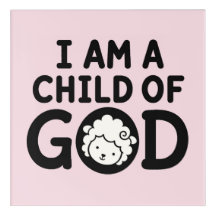 I AM A CHILD OF GOD | Christian Baby Shower Gift