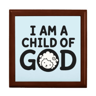 I AM A CHILD OF GOD Christian Baby Shower Gift Box