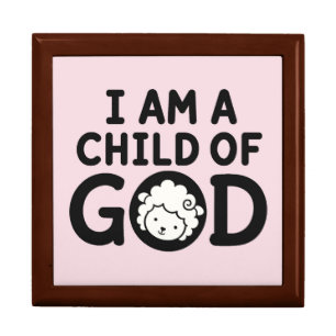 I AM A CHILD OF GOD Christian Baby Shower Gift Box