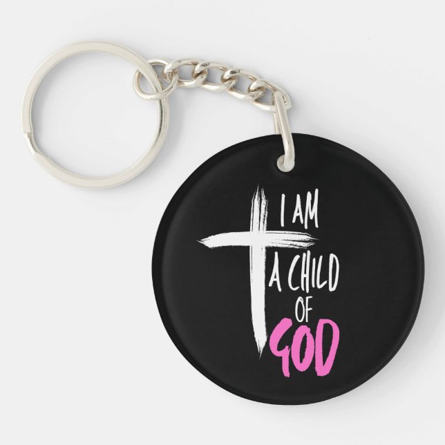 I am a Child of God Keychain (Front)