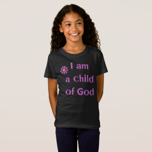 I Am a Child of Gods Kids T_Shirt