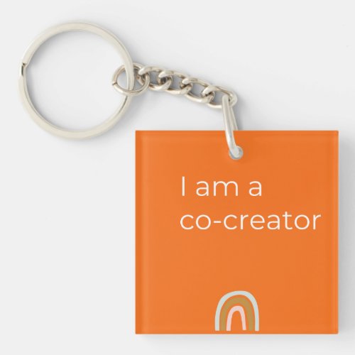 I am a co creator Acrylic Keychain