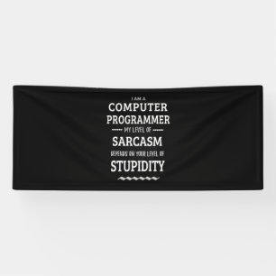 I Am A Computer Programmer Banner