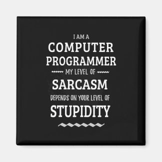 I Am A Computer Programmer Magnet