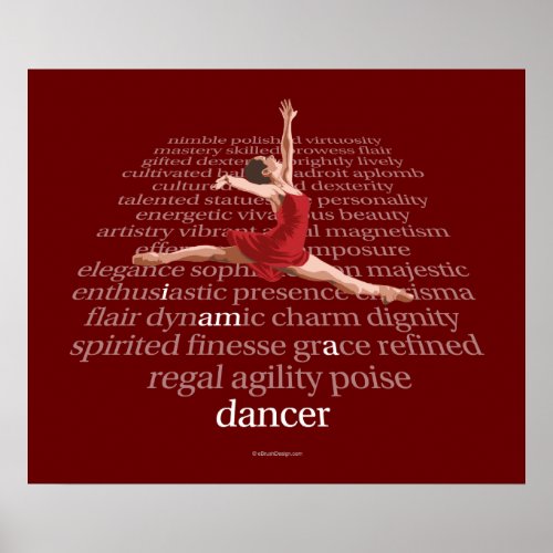 I Am A Dancer Poster