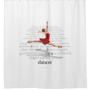 I Am A Dancer Shower Curtain