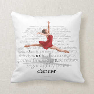 I Am A Dancer Throw Pillow