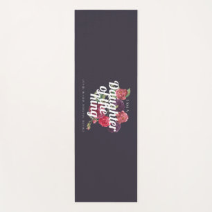 "I am a Daughter of the King" Yoga Mat