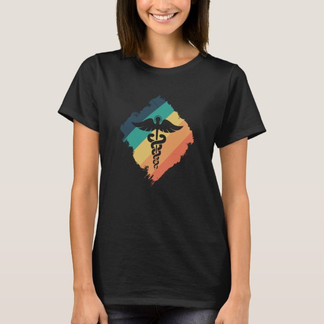 I am a Doctor Profession Crest Badge T-Shirt (Front)