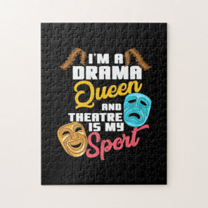 I Am A Drama Queen Jigsaw Puzzle