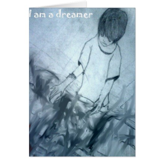 I am a dreamer manga anime cards (Front)