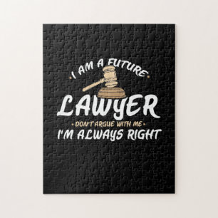 I Am A Future Lawyer Jigsaw Puzzle