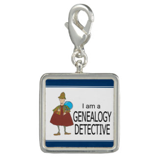 I Am A Genealogy Detective Charm