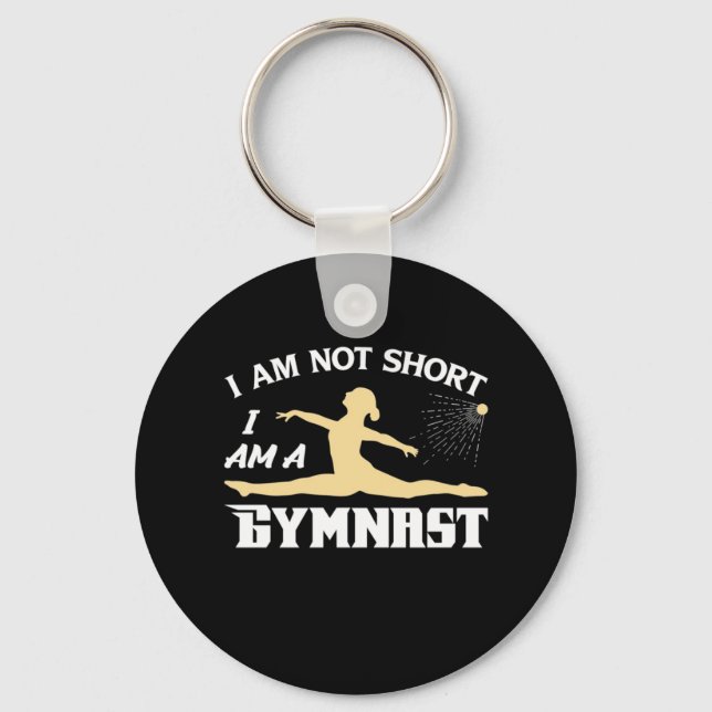 I Am A Gymnast Keychain (Front)