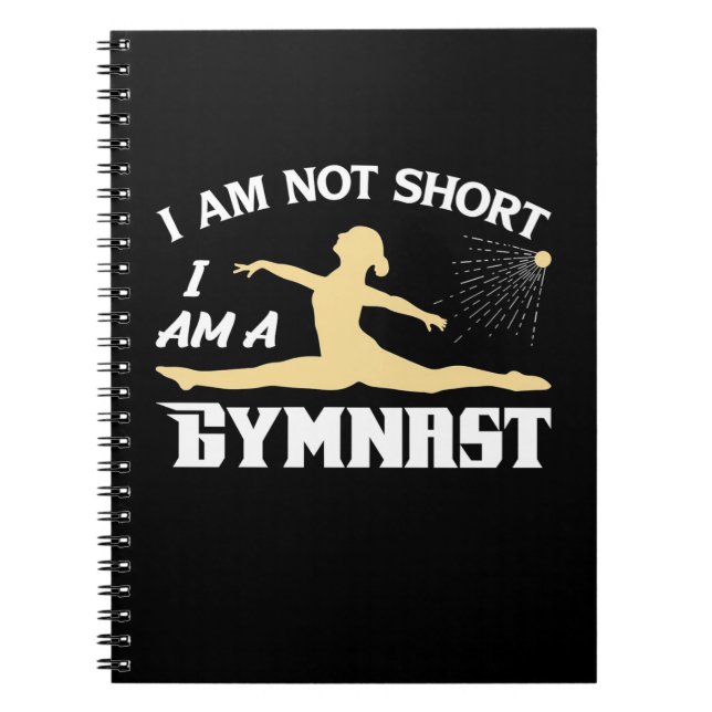 I Am A Gymnast Notebook (Front)