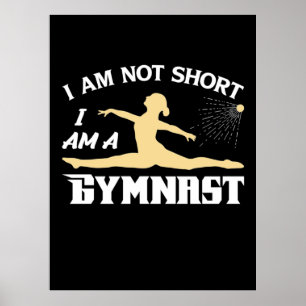 I Am A Gymnast Poster