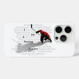 I am a Hockey Player iPhone 15 Pro Case