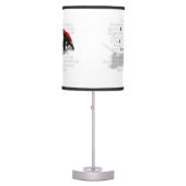 I am a Hockey Player Table Lamp (Front)