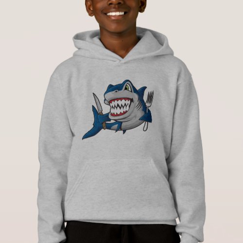 I Am A Hungry Shark Hoodie