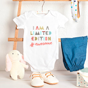 I AM A LIMITED EDITION   #awesome   Kids Baby Bodysuit