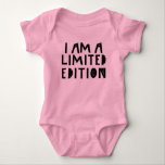 I AM A LIMITED EDITION | CLEVER SAYING | Kids Baby Bodysuit<br><div class="desc">I AM A LIMITED EDITION | CLEVER SAYING | Kids Baby Bodysuit</div>