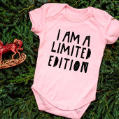 I AM A LIMITED EDITION | CLEVER SAYING | Kids Baby Bodysuit