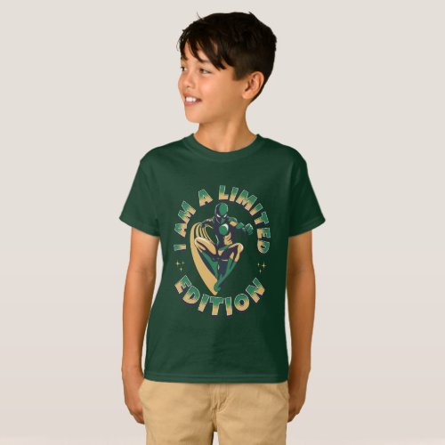 I AM A LIMITED EDITION â CLEVER SAYING â Kids T_Shirt